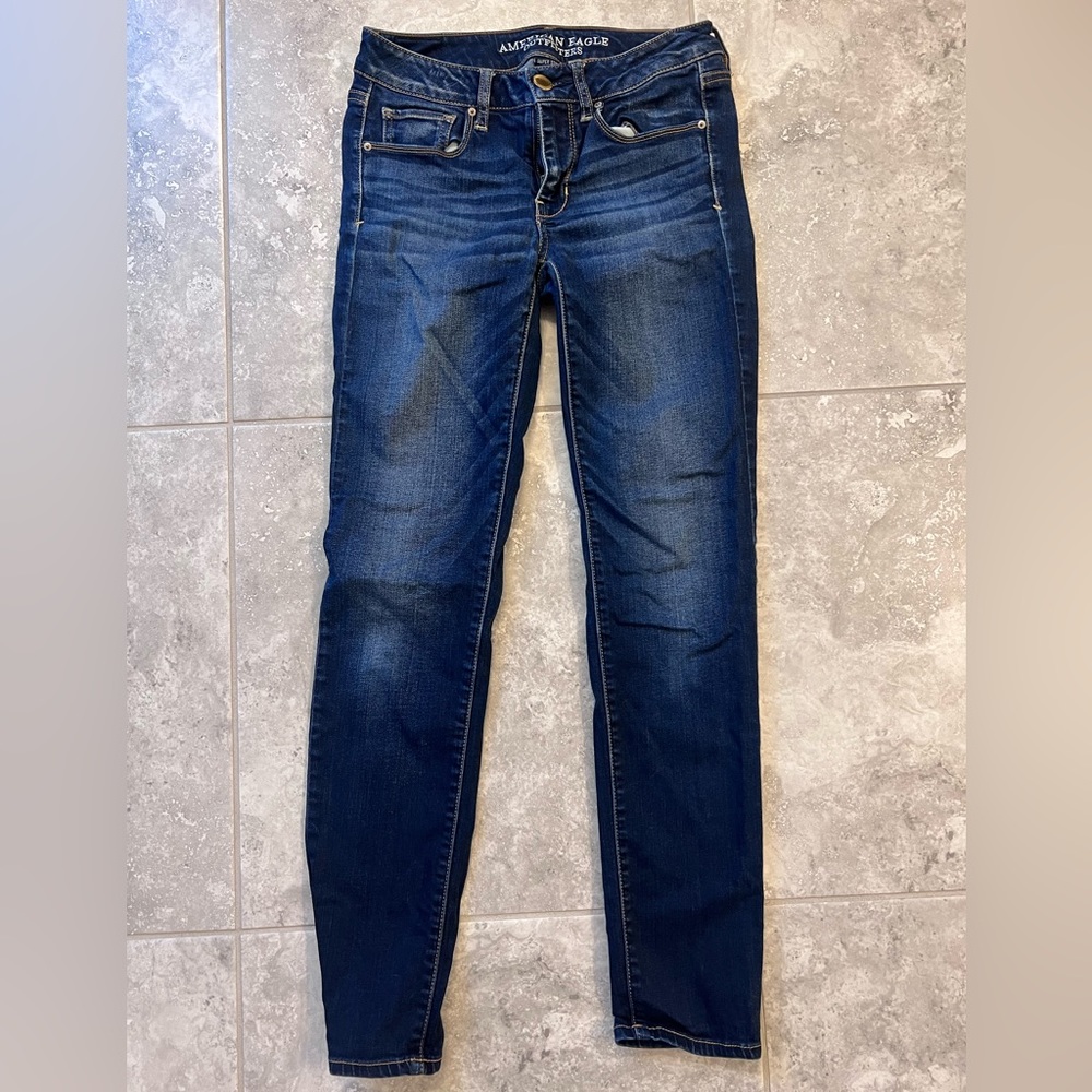 American Eagle Low Rise Skinny Jeans